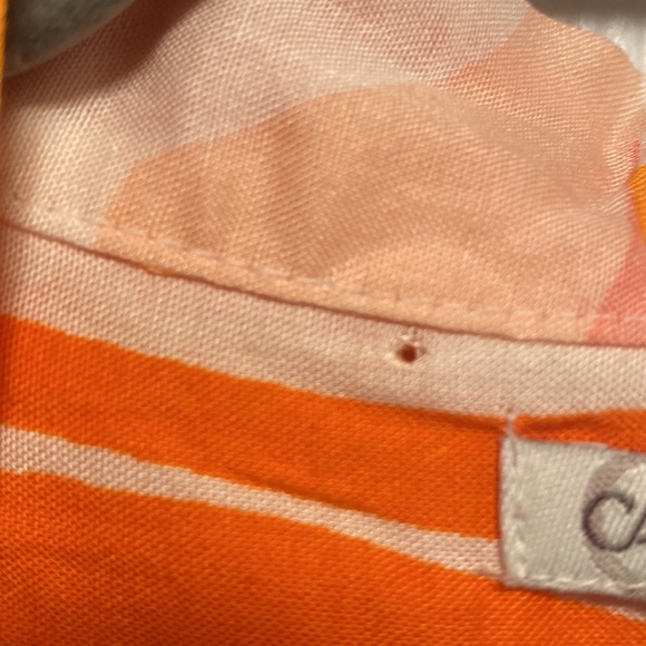 Brand New Cato Orange Coverup…size 26/28W - Picture 4 of 6